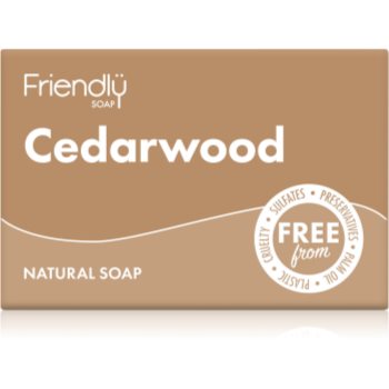 Friendly Soap Natural Soap Cedarwood săpun natural - imagine 2